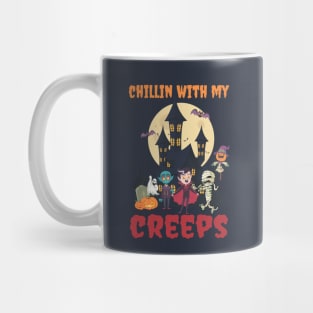 Chillin With My Creeps Mug